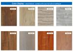 Waterproof Luxury Commercial Vinyl Flooring Anti Skidding 0.5mm Wear Layer
