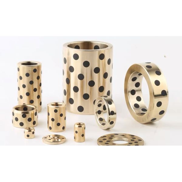 CuAl10Fe5Ni5 Bronze Bearing Plate with Graphite Inset for Enhanced Durability and Lubrication