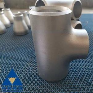 Wholesale ASTM A860 WPHY 60 10 Inch Sch80, Equal Tee fittings, T-type fittings, High yield carbon steel fittings from china suppliers