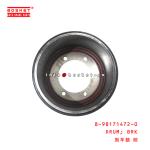 8-98171472-0 Brake Drum For ISUZU NQR NPR 8981714720