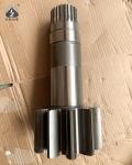 HD400 Swing Pinion Shaft 11 Teeth 24 Keys Hydraulic Excavator Swing Gearbox