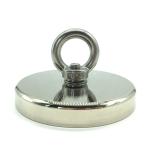 Dia 60mm 350lbs Force Neodymium Magnet Fishing Kit with D10mm x L10M Rope Size