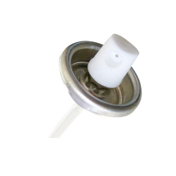 White PP Material Spray Can Actuator No Insert Customized Size