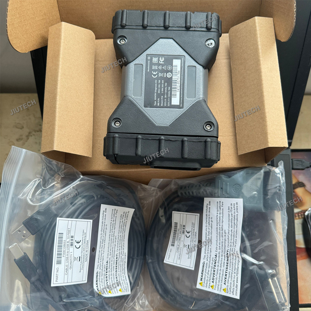 Ready To Use Getac F110 Tablet+For Mercceds B-enz OEM C6 DoIP Xentry Diagnosis V-CI Multiplexer