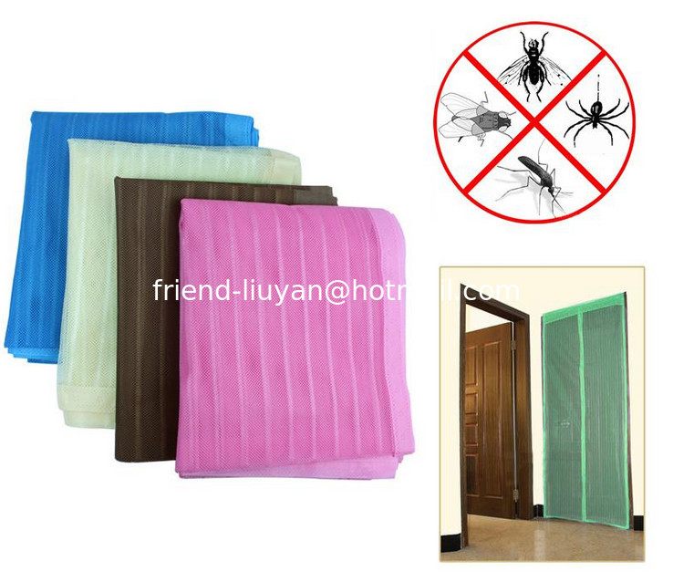 Fine Mesh Gauze Door Mosquito Net Door Magnetic Screen Door