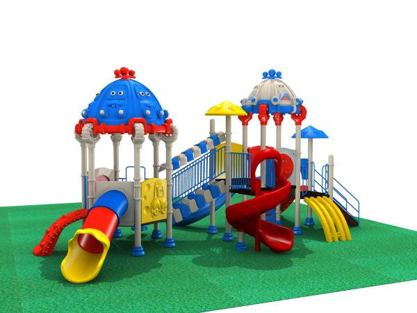 Car Style Kids Outdoor Playground Equipment , Plastic Outdoor Play Equipment TQ