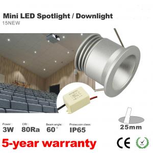 Wholesale 3W Mini Recessed LED Downlights Dimmable LED Drive decorate wall panel lamp lighting from china suppliers