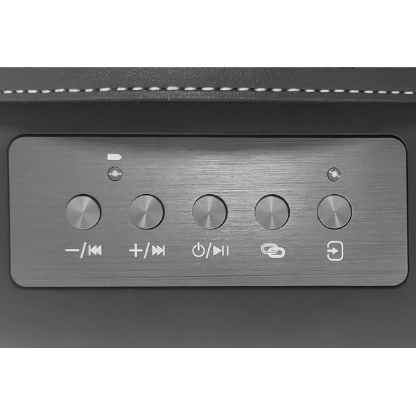 80W Wooden Bluetooth Speaker with TWS and Rechargeable Battery