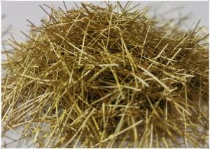 Wholesale Dimater 0.2mm Ts 2500mpa Micro Steel Fiber Copper Coated In Industrial Flooring from china suppliers