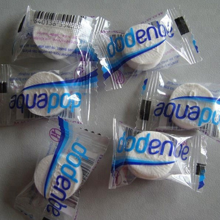 Disposable Compressed Magic Coin Napkin Tissue Towel with Sports Pattern 22*24cm
