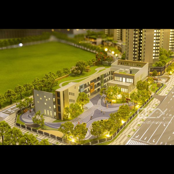 Professional Scale Model Builders - Shenzhen Talents Housing Group - 1:250 Zihe Residence