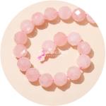 Crystal Faceted Round Bead Bracelet Semi-Finished DIY Jewelry Accessories Loose