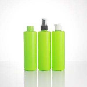 Wholesale Green Cylindrical 230ml Detergent Liquid Bottle With Flip Cap from china suppliers