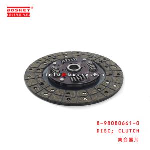 Wholesale 8-98080661-0 Clutch Disc 8980806610 Suitable for ISUZU NKR55 4JB1T from china suppliers