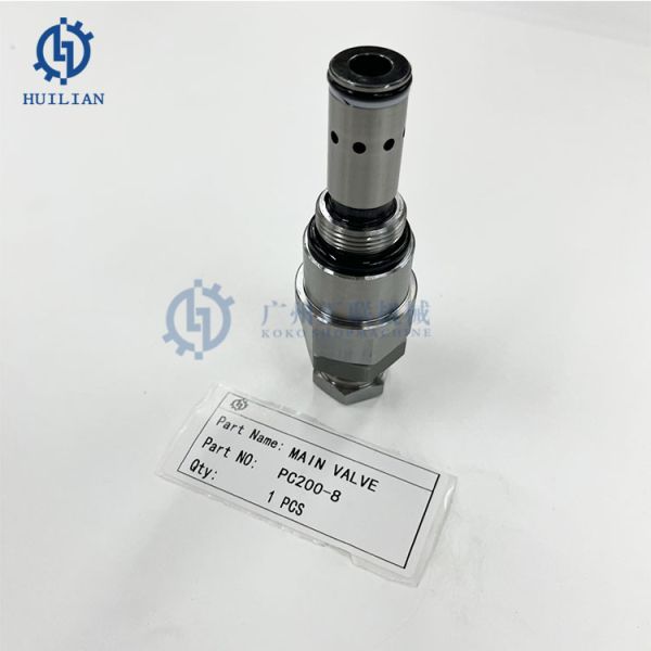 Komatsu PC100 PC130-7 PC200-7 PC220-8 Excavator Relief Valve Main Relief for Machinery Excavator Motor Parts Main Relief