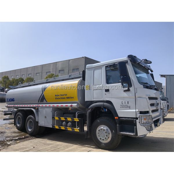 HOWO Diesel 6x4 Fuel Carrier Truck Left Hand Drive 20000 Liters Oil Delivery Truck