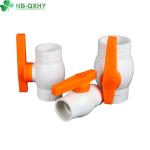 Low Temperature Straight Through Type PVC Irrigation Ball Valve for Water Supply