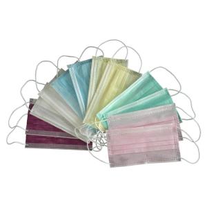 Wholesale Customized Colors Disposable Non Woven Face Mask CE FDA Certification from china suppliers