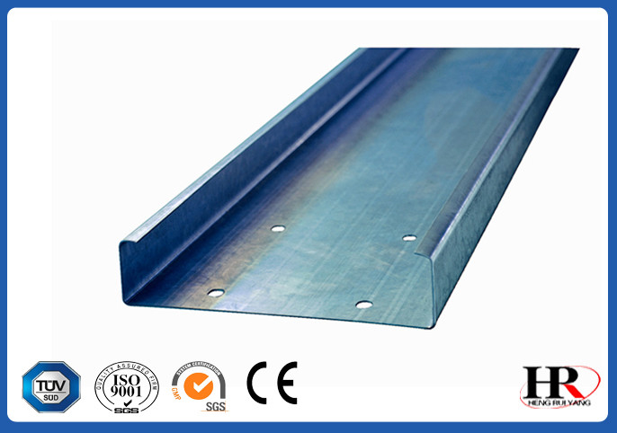 Quick Interchangeable CZ Purlin Roll Forming Machine Custom Size Changeable
