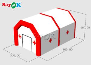 Wholesale Inflatable Emergency Tent Water - Proof Large Inflatable Medical Tent / Field Hospital Tent from china suppliers