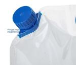 5L BPA Free Collapsible Water Bottle Foldable plastic Water Bag for Promotional