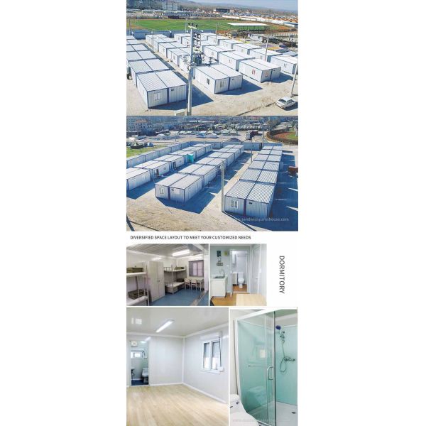 Quick Assembly Workforce Housing Units EPS Sandwich Panel Container House