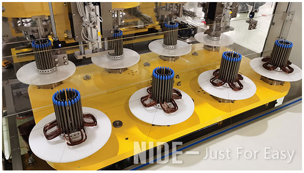 Semi Automatic Motor Stator Production Line Customized