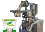VFFS Liquid Filling And Sealing Machine 40bags/min Coconut Oil Pouch Packing
