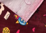 Eco Friendly Stretchy 144F Printed Super Soft Minky Plush Fabric