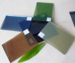 Construction Reflective Float Glass With Colors Blue/Green/Bronze/Yellow