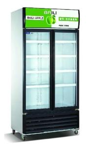 Wholesale Vertical Showcase 818L Commercial Refrigerator Freezer LC-608M2AF For Supermarket from china suppliers