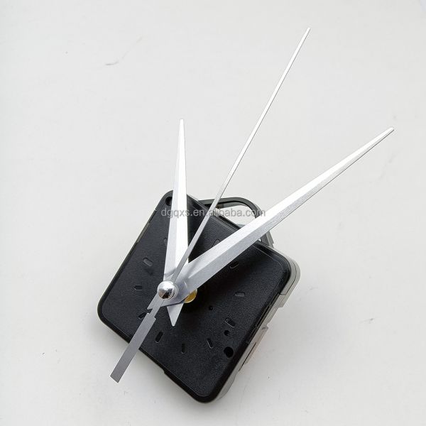 SD188 sweep silent quartz clock movement mechanism gold silver hands