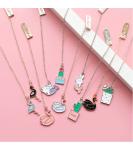 Enamel Metal Custom Bookmark Engraved Personalized For Kids