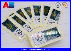 Wholesale Customized Logo 10ml Vial Sticker Labels Gold Foil Color Strong Adhesive from china suppliers