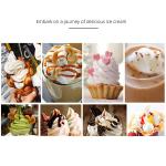 Automatic 3 Flavors Commercial Ice Cream Making Machine 20-28 L/H Capacity 110