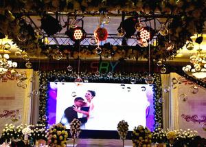 Wholesale 7.62mm SMD3528 Stage LED Screens , LED Stage Curtain Screen For Rental from china suppliers