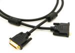 PVC Material Monitor Connector Cable Resists Corrosion High Density Triple