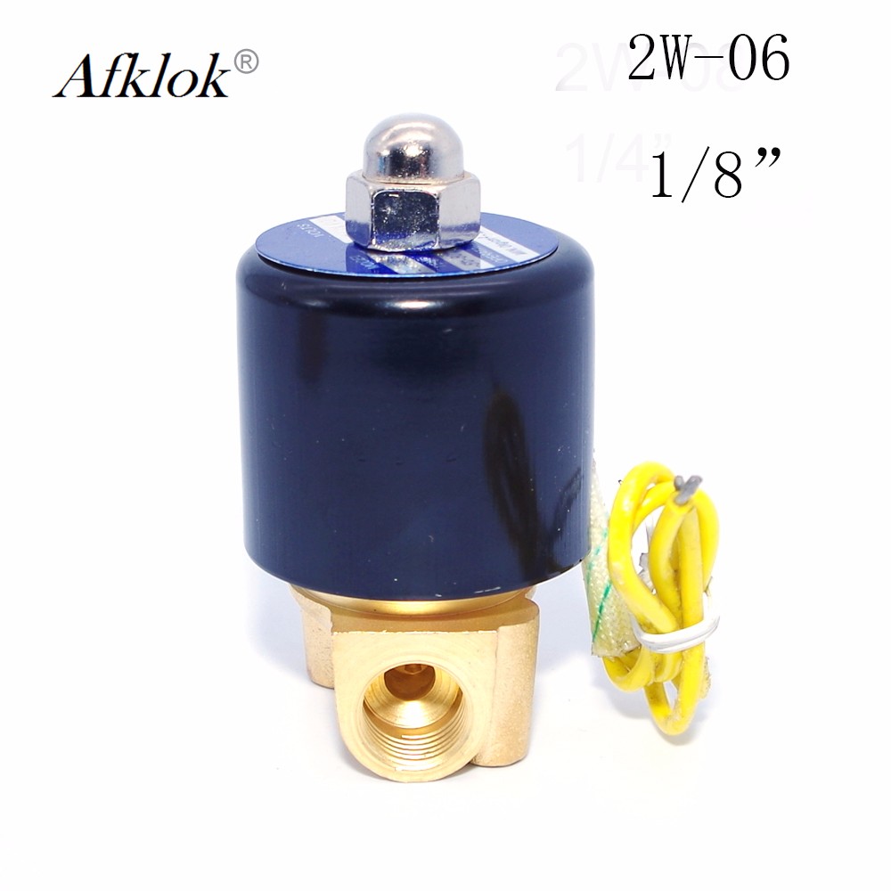 Low Pressure 10bar Direct Acting 1-1/4" Brass water Solenoid Valve 24v