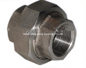 A105 Forged steel NPT Female Threaded Pipe Union fittings