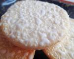 Sweety Flavor Senbei Rice Crackers Sliced Cookie Snow White Rice Cake