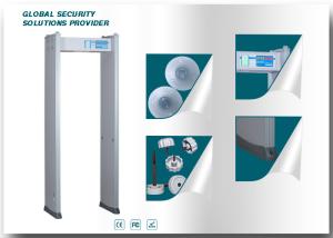 Wholesale Indoor 4 Zones Walk Through metal detector door With Counter Record from china suppliers