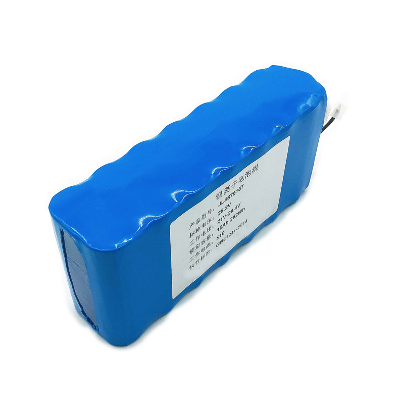 MSDS 25.2V 10Ah Rechargeable Lithium Battery Packs