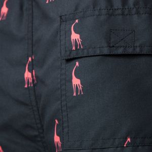 Oem Factory Manufacturer Custom Logo Drawstring Beach Surf Shorts Printed