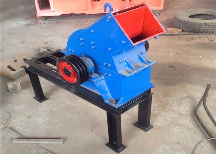 construction Portable 2T/H 6T/H Hammer Mill Rock Crusher