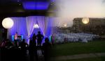 Poly Silk Balloons Illuminate Led Lights 80W For Music Festival Decoration