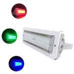 Die-cast-housing aluminum IP66 40W RGB LED Flood Light 20º 60º 90° Beam Angle