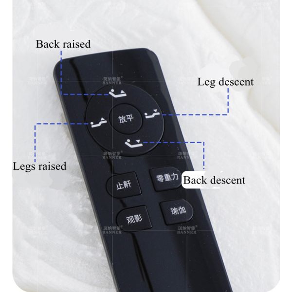 BN Multi-Functional Built-In Lifting Intelligent Mattress Recliner Wireless Control Intelligent Electric Bed Frame