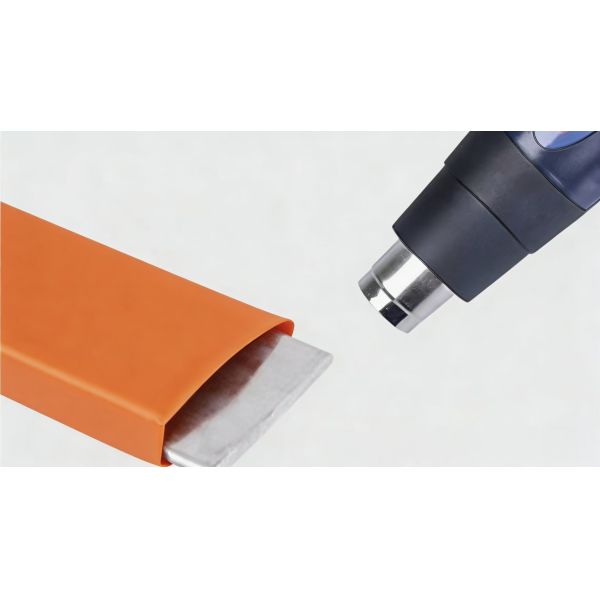 Orange 30-180mm Busbar Tube Thin Wall with High Flame Resistance for Electric Vehicles