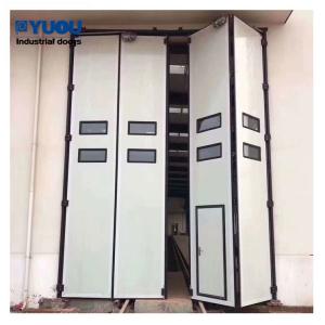 Wholesale Small Industrial Sliding Folding Doors Insulated Bifold Doors Aluminum 57mm Four Fold from china suppliers