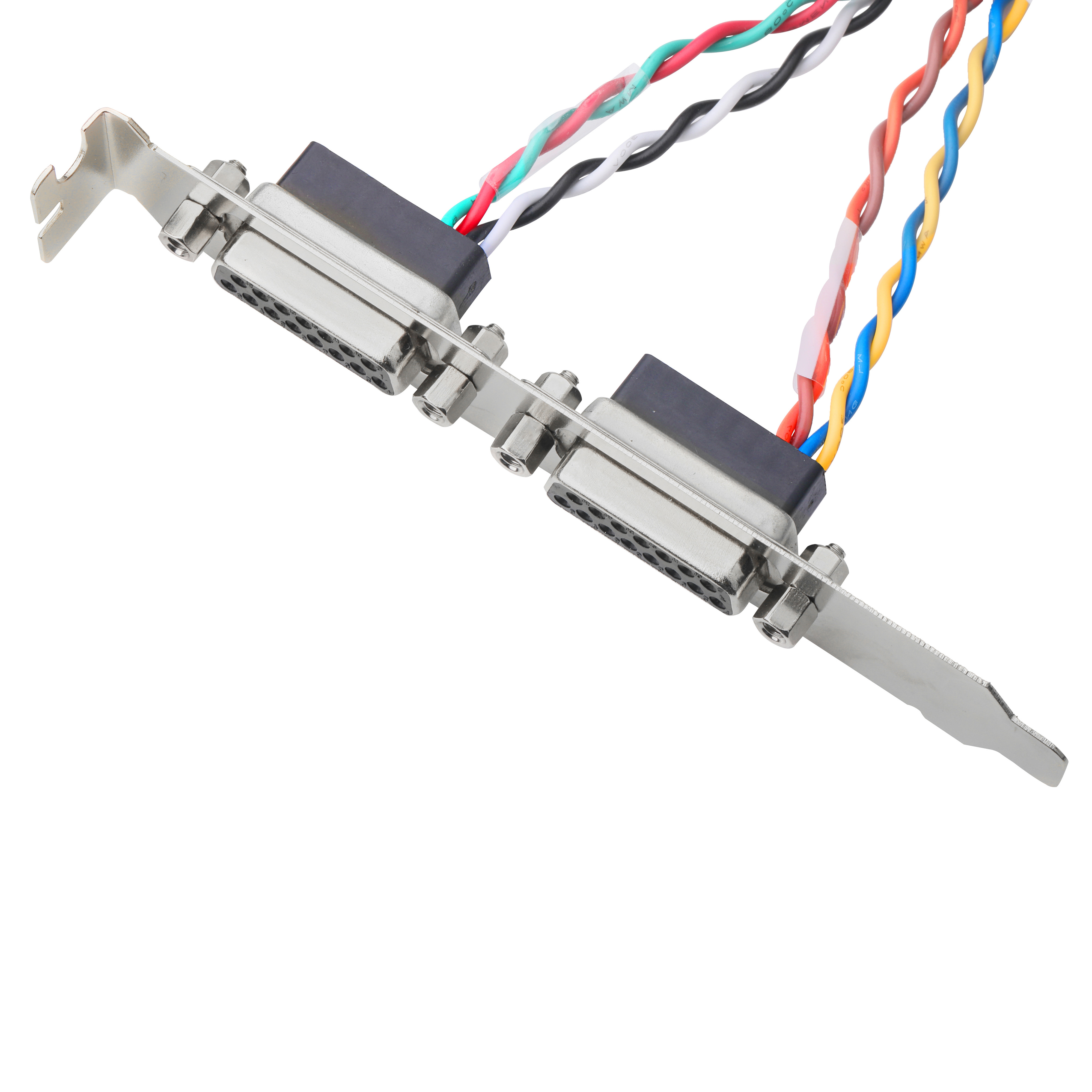 2 Pair Lvds Cable Db15 Connector Female 15 Pin 205205-2 Electrical To 40 Pin